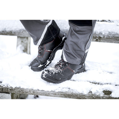 NITRAS BASIC STEP MID+ W, S3 CI bottes d'hiver de sécurité, mi-hauteur, noir