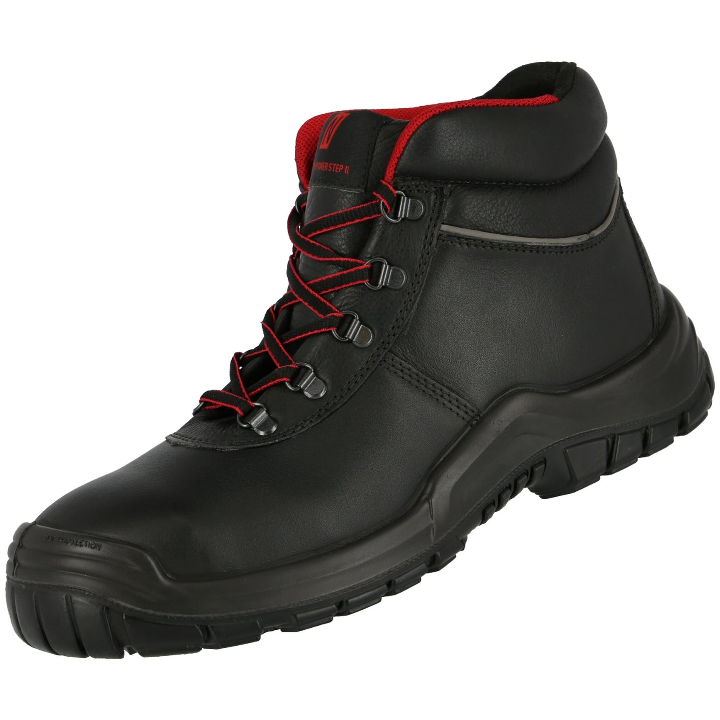 NITRAS POWER STEP MID, S3 HI HRO Sicherheitsstiefel, halbhoch, schwarz