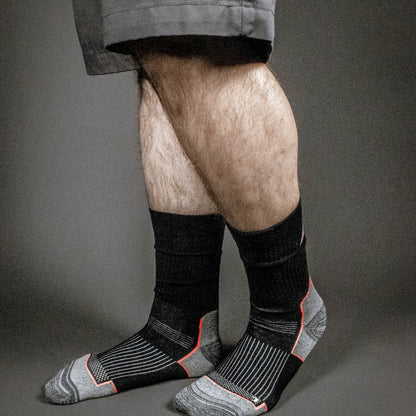 Chaussettes NITRAS All Season, noir / gris