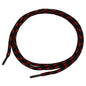 Lacets NITRAS, noir / rouge | Paquet (1 paire)