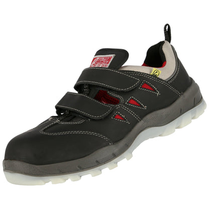 NITRAS SPORT STEP SA, sandales de sécurité S1P, noires