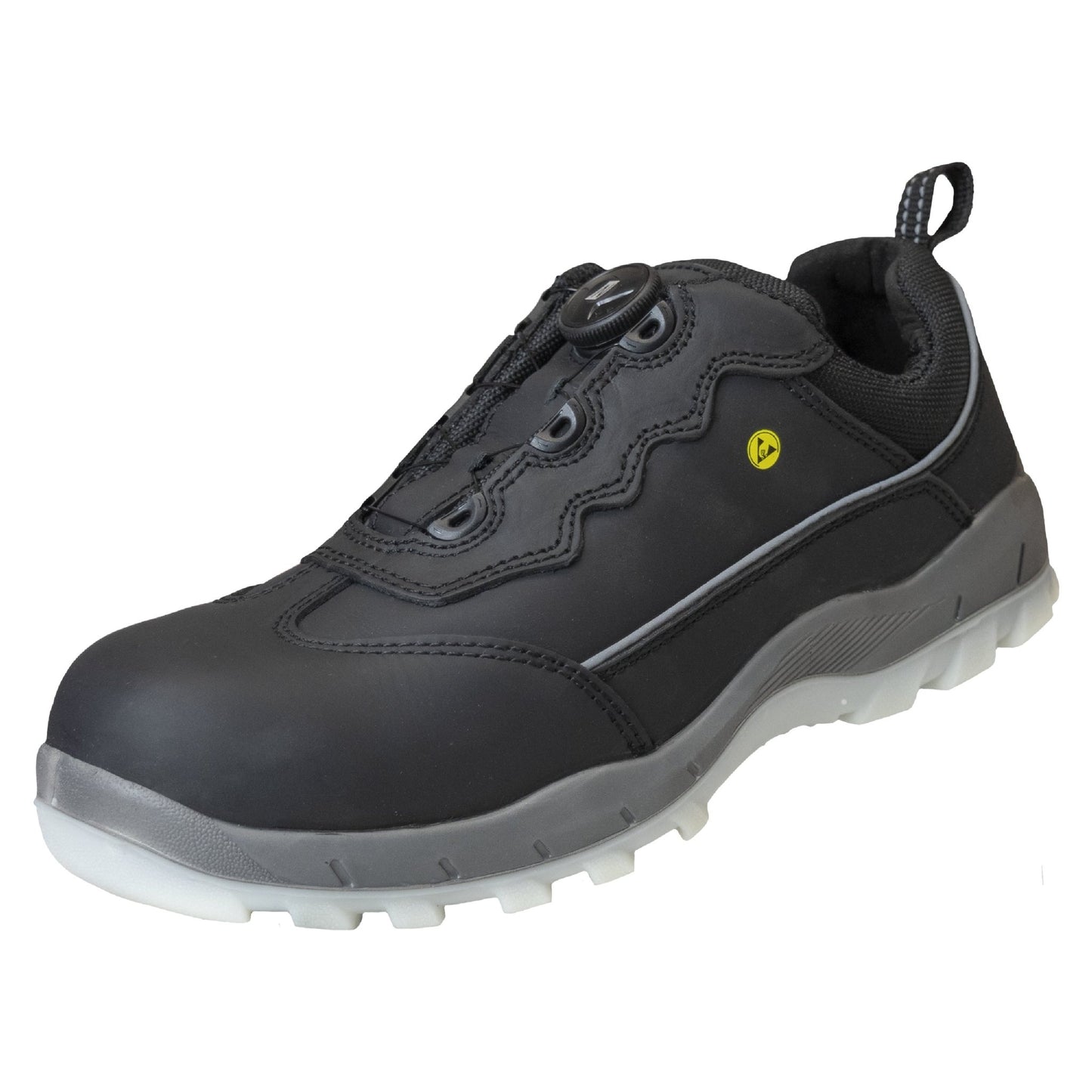 NITRAS SPORT STEP FIT, Sicherheitshalbschuhe, schwarz