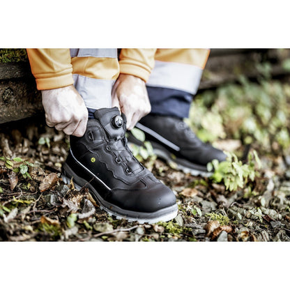 NITRAS SPORT STEP MID FIT, Sicherheitsstiefel, halbhoch, schwarz