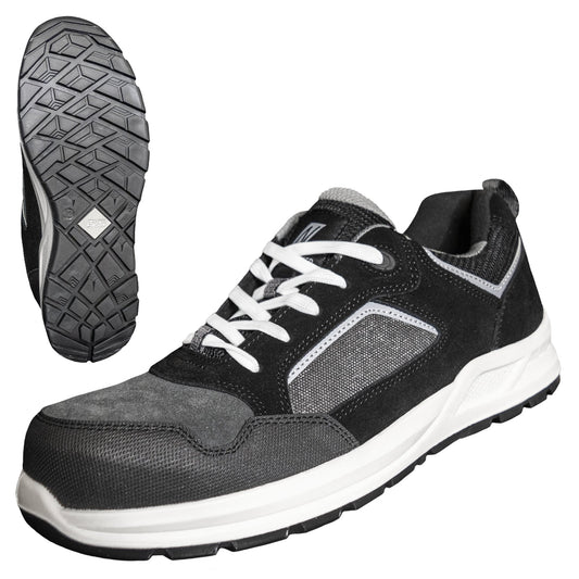NITRAS CLASSIC STEP, chaussures de sécurité S1P, gris / noir