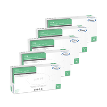 MaiMed-soft PF Latex-Untersuchungshandschuhe unsteril puderfrei 100 St./Box