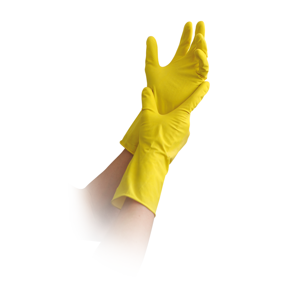 Gants de ménage MaiMed easy touch, jaunes