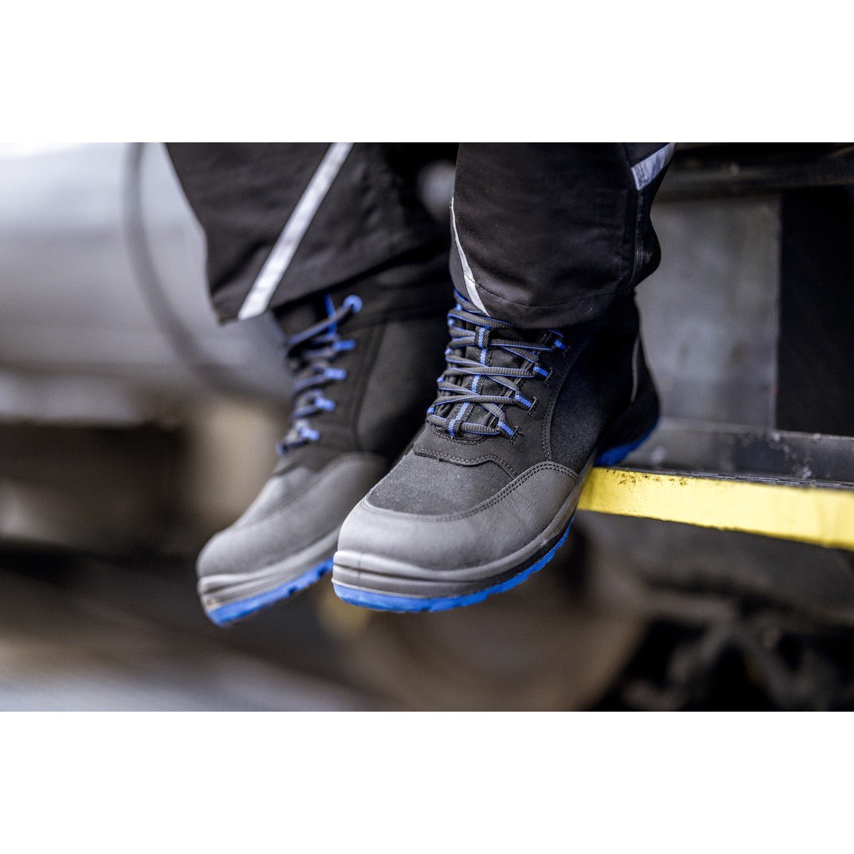 NITRAS SOLID STEP MID, bottes de sécurité, mi-hauteur
