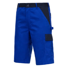 NITRAS MOTION TEX LIGHT, Arbeitshose, kurz, königsblau / marineblau