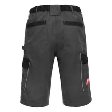 NITRAS MOTION TEX LIGHT, pantalon de travail, court, gris / noir