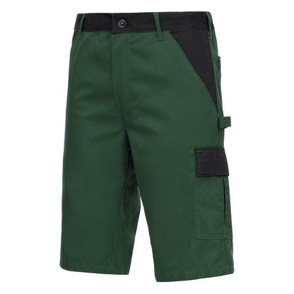 NITRAS MOTION TEX LIGHT, pantalon de travail, court, vert / noir