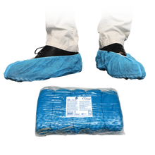 Couvre-chaussures MaiMed-Cover ABS Couvre-chaussures jetables en PP, bleu, 50 pièces/paquet. | Paquet (50 pièces)