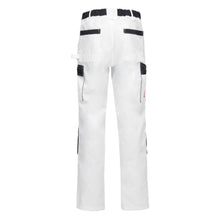 NITRAS MOTION TEX LIGHT, pantalon de travail, long, blanc / gris