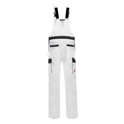 NNITRAS MOTION TEX LIGHT, salopette, blanc / gris