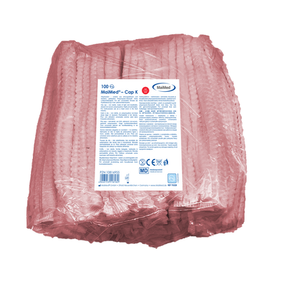 MaiMed-Cap K, capuchon à clip en PP, 100 pièces/sachet