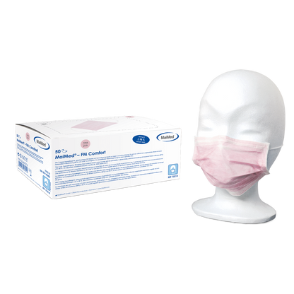 Masque chirurgical MaiMed-FM Comfort, non stérile, 3 épaisseurs, 50 pièces/boîte