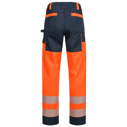 NITRAS MOTION TEX VIZ, lange Warn-Arbeitshose