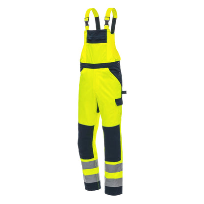 NITRAS MOTION TEX VIZ, salopette haute visibilité