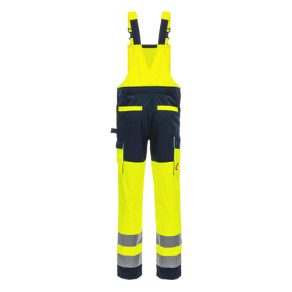 NITRAS MOTION TEX VIZ, salopette haute visibilité