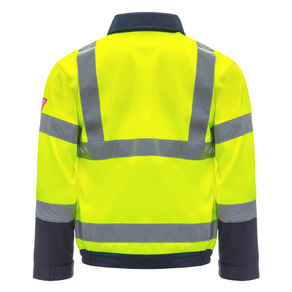 NITRAS MOTION TEX VIZ, Warn-Arbeitsjacke