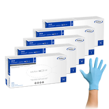 MaiMed-solution next blue Nitril-Handschuhe unsteril, Latexfrei zu 200 St./Box