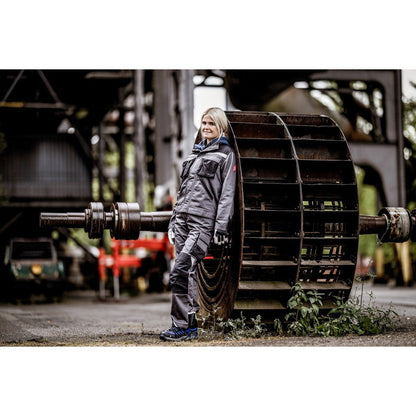 NITRAS MOTION TEX PLUS, Arbeitsjacke, grau / schwarz