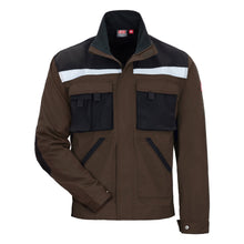 NITRAS MOTION TEX PLUS, veste de travail, marron / noir