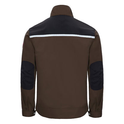 NITRAS MOTION TEX PLUS, Arbeitsjacke, braun / schwarz