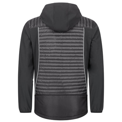 NITRAS MOTION TEX PLUS, veste softshell matelassée, noir