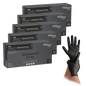 MaiMed-Diamond Grip schwarz, unsteril, pf Latexfreier Nitril-Handschuh