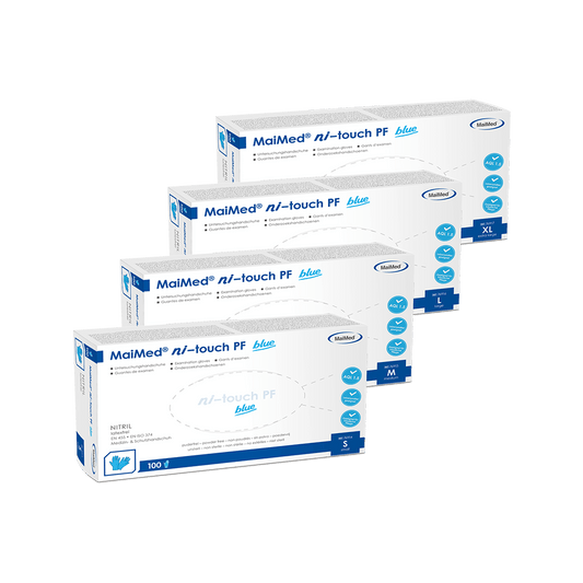 Gants jetables en nitrile MaiMed ni-touch 100 pièces/boîte