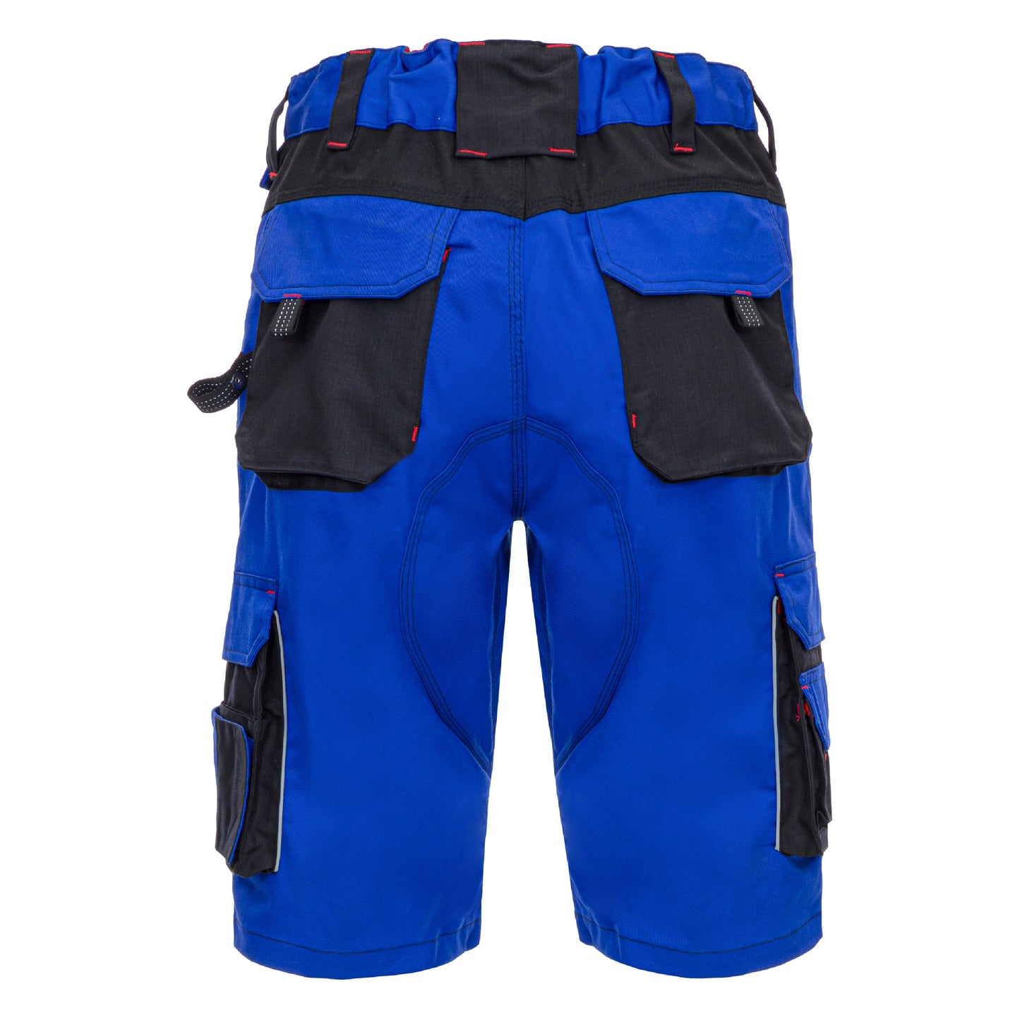 NITRAS MOTION TEX PRO FX, pantalon de travail, court, bleu roi / noir