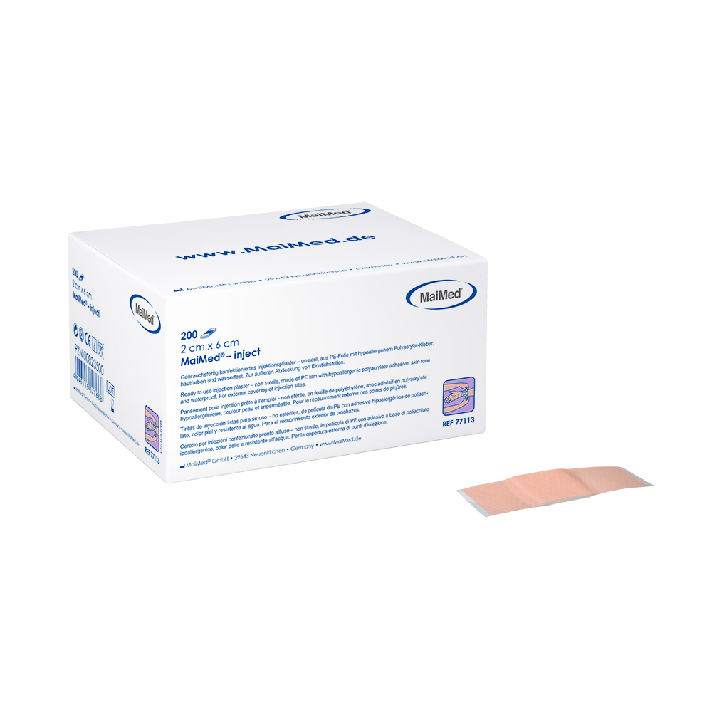 MaiMed-inject, plâtre d'injection imperméable