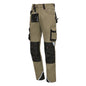 NITRAS MOTION TEX PRO FX, pantalon de travail, long, kaki / noir