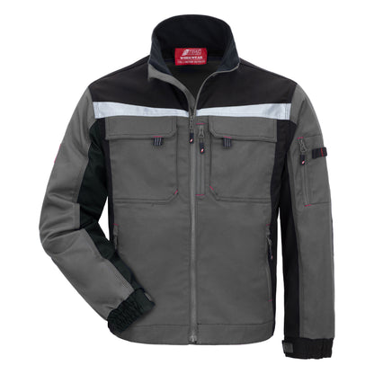 NITRAS MOTION TEX PRO FX, veste de travail, gris / noir