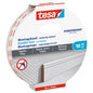 tesa Powerbond Montageband für Tapeten und Putz, weiß, bis 10 kg/m 5 m x 19 mm