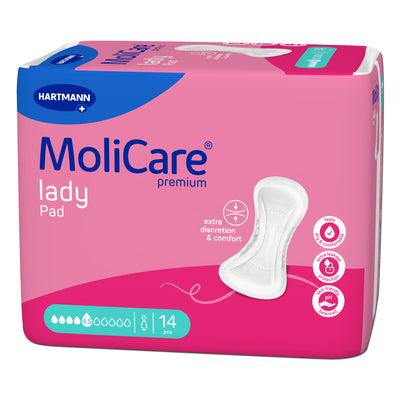 Article discontinué : Hartmann MoliCare p lady Pad 4.5Tr P14 | Paquet (14 pièces)