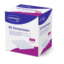 Hartmann ES-Kompressen Mullkompressen 5x5 cm 12-fach unsteril | Packung (100 Stück)