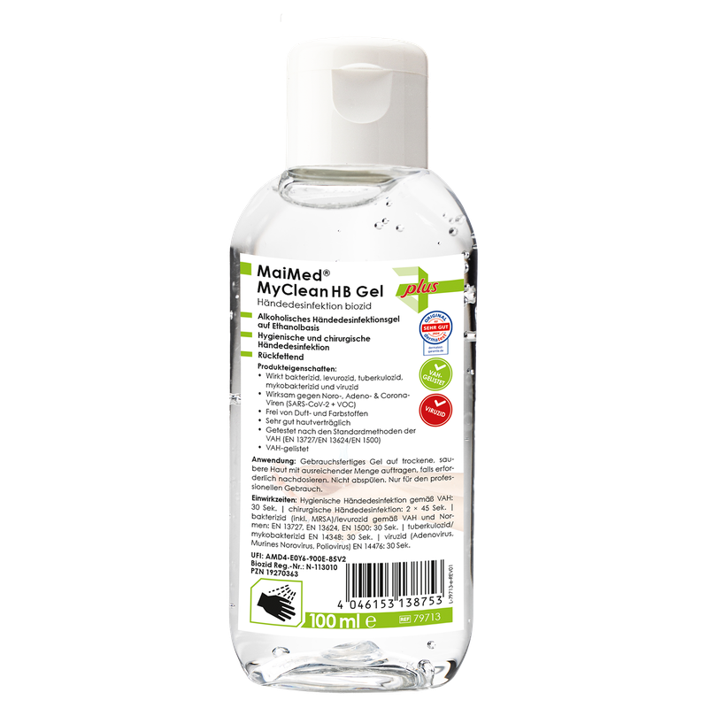 MaiMed MyClean HB Gel 100 ml/bouteille | Bouteille (500 ml)