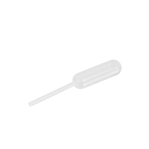 Les pipettes Starpak 100, PE transparent, sont des pipettes jetables claires avec une pointe bulbeuse et un tube droit étroit de la marque Starpak, idéales pour le dosage précis des liquides, illustrées sur un fond blanc simple.