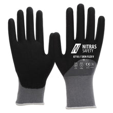 NITRAS SKIN FLEX V, Montagehandschuhe, grau / schwarz