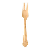 Une PAPSTAR La fourchette en bois « pure » de la société GmbH (19,5 cm), dotée de trois dents, est représentée sur fond blanc et illustre le design vintage et le style respectueux de l'environnement de PAPSTAR Fourchettes en bois (50 pièces).