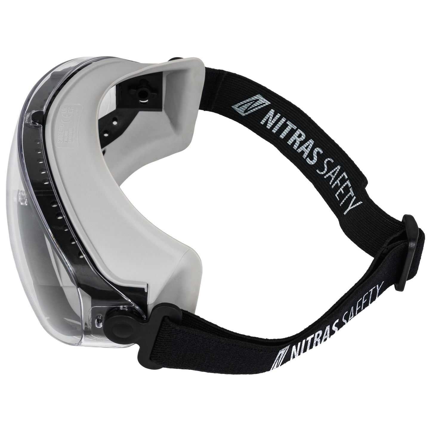 NITRAS VISION PROTECT, Vollsichtbrille, EN 166 PVC | Packung (12 Stück)