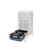 Numatic SRK 25 - 2 x Mopmatic Moppbox MK1 und Schale für MK1 schwarz inkl. Befestigungsschrau | Packung (1 Stück)