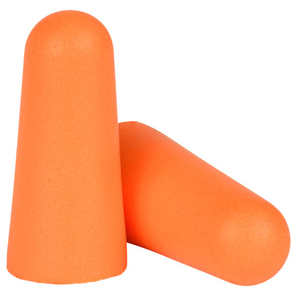 NITRAS MUTE PLUGS, bouchons d'oreille, orange, EN 352-2, 250 paires / sachet en polyéthylène UE | Paquet (1 pièce)