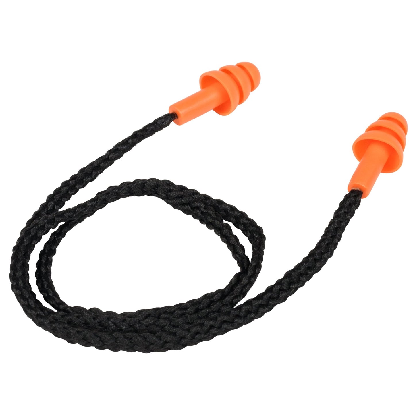 NITRAS MUTE PLUGS, Gehörschutzstöpsel, orange / schwarz, EN 352-2 Kunststoff | Packung (48 Stück)