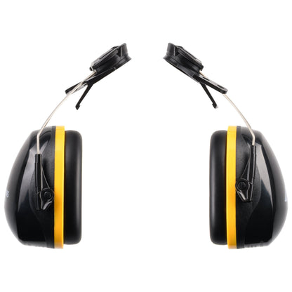 NITRAS MUTE DEFENDER PRO, cache-oreilles, noir / jaune, plastique EN 352-3 | Paquet (1 pièce)