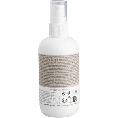 Flacon pulvérisateur en plastique blanc (100 ml) avec un capuchon transparent, étiqueté "Spray de zinc, 10% oxyde de zinc" de Abena Re-Seller GmbH, pour une protection efficace contre la corrosion sur les surfaces métalliques. Vendu en cartons de 6 pièces.