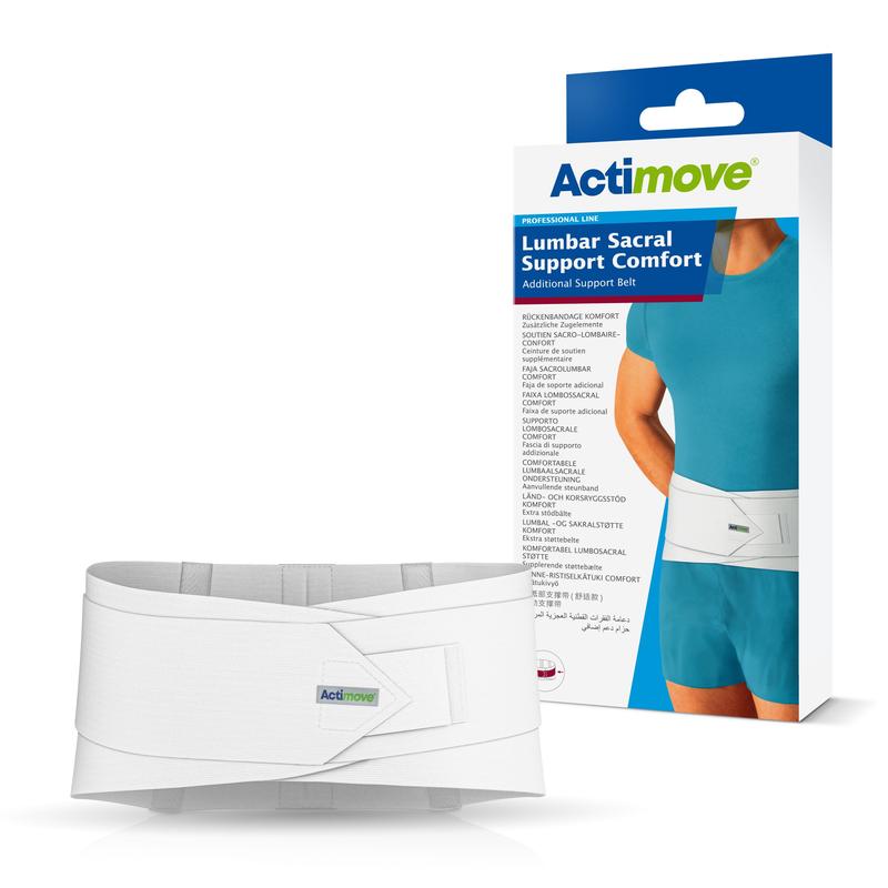Actimove Lumbar Sacral Support Comfort, orthèse, blanche