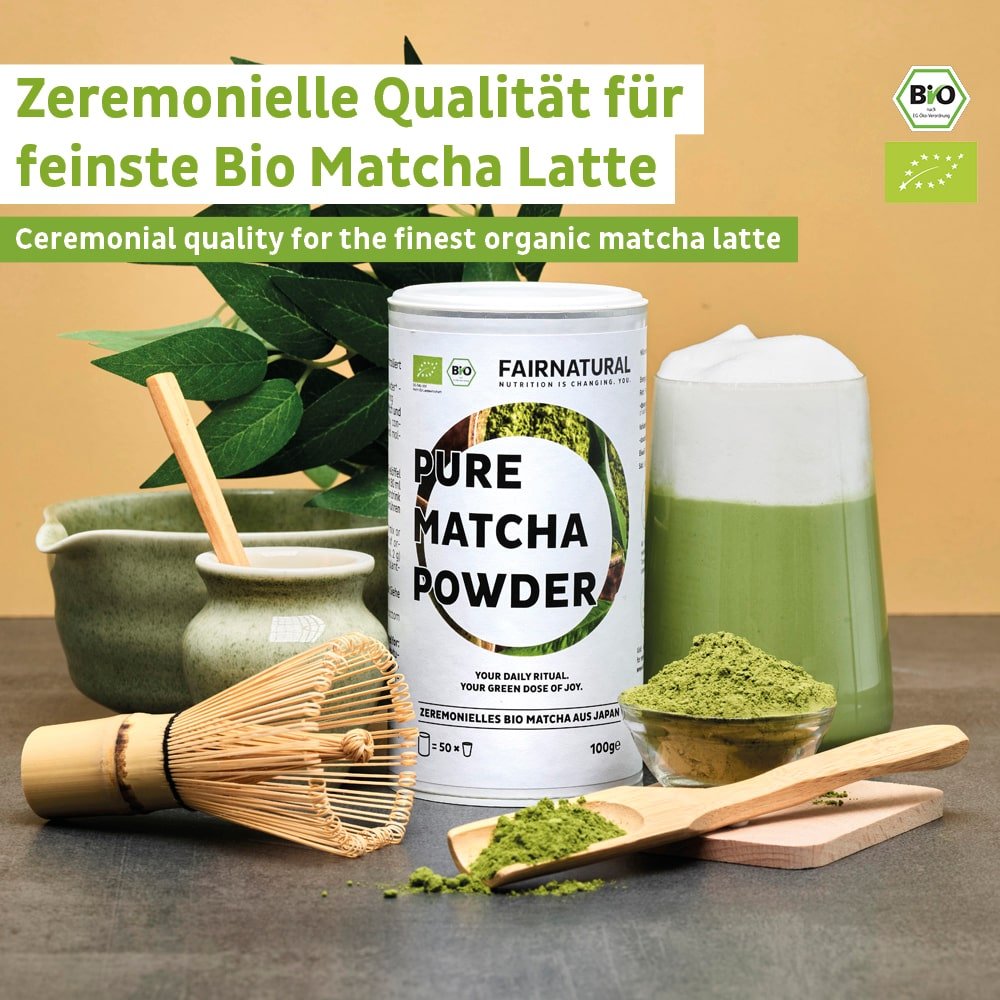Zeremonielles Bio Matcha Pulver aus Japan