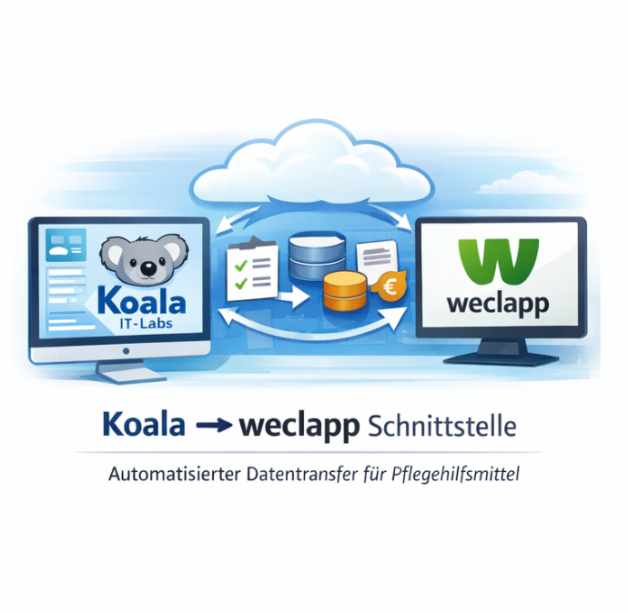 Koala (IT-Labs) zu Weclapp Schnittstelle